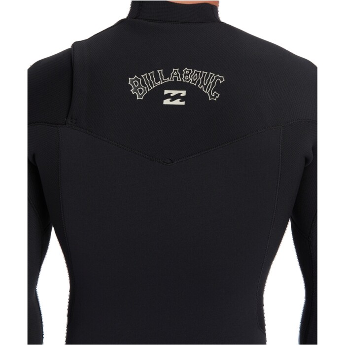 2024 Billabong Hombres Revolution Natural 5/4mm Chest Zip Neopreno ABYW100269 - Black